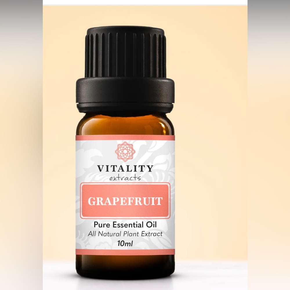 Vitality Extracts Grapefruit Essential Oil uplifts your mood.